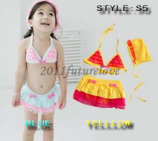 Nwt Design Babys Girls Swimwear Bather Bikini Swimsuit  