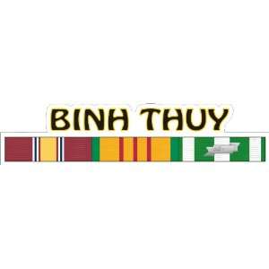  Binh Thuy Vietnam Service Ribbon Decal Sticker 6 