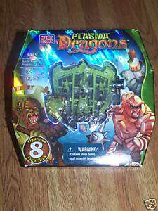 Mega Bloks Plasma Dragons Battle Realm Booster #9449  