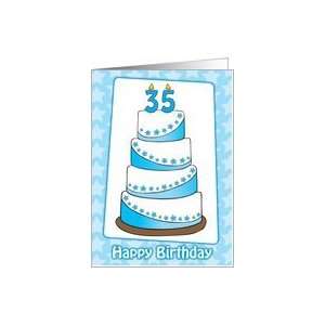 Happy Birthday   Thirty Fifth Card Toys & Games