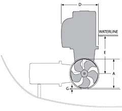 Bow Thruster SE 60/185 S Side Power With Instal Kit  