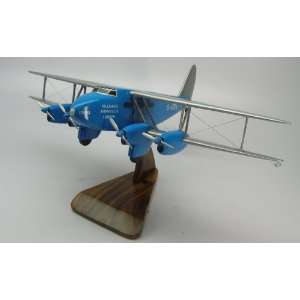   DH 86 Hillman Airways Wood Model Airplane Big 