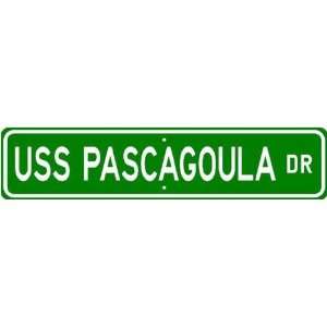  USS PASCAGOULA PCE 874 Street Sign   Navy Sports 