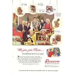  1948 Ad Revere This year give Revere Fmily gathered round 
