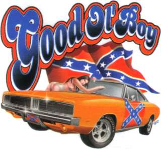 Good Ol Boy Rebel Dixie Flag Old Car T Shirt XXXL 3X  