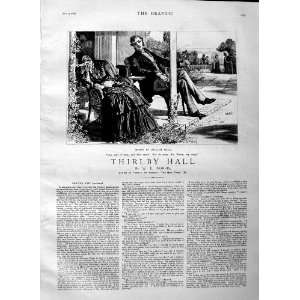  1883 ILLUSTRATION STORY THIRLBY HALL WARREN MAN NORRIS 