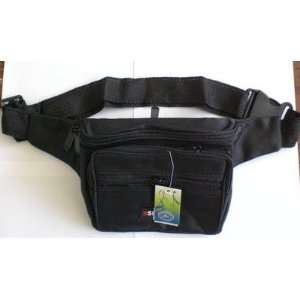  Black Canvas Pouch Men Waist Belt Bag Spcial Discount Sale 