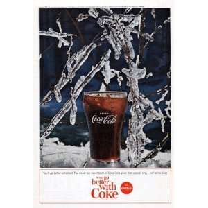  Coca Cola Vintage Ad   1960s (Things Go Better with Coke 