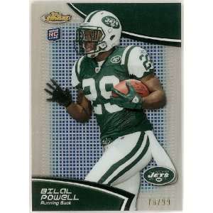 Bilal Powell 2011 Topps Finest Rookie Refractor Serial #78/99