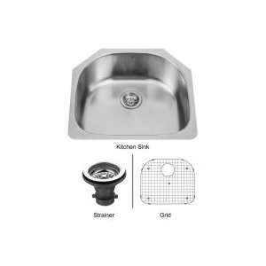  Vigo Industries 24 Undermount Kitchen Sink, Grid and 