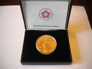 1976 NATIONAL BICENTENNIAL MEDAL UNITED STATES MINT,STATUE OF LIBERTY 