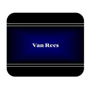    Personalized Name Gift   Van Rees Mouse Pad 