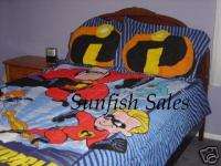 Disney The Incredibles Comforter Set Twin Catalog NEW  