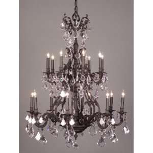   Crystalique Black Majestic 51 Crystal Chandelier from the Majestic C