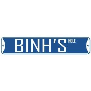   BINH HOLE  STREET SIGN