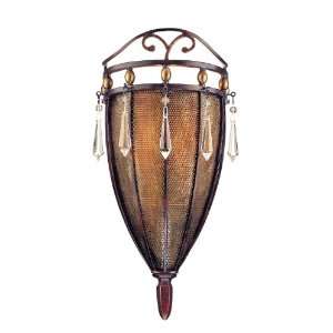   Gold Accents Casbah 1 Light Wall Sconce from the Casbah Collection
