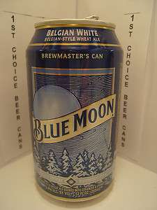 BLUE MOON BELGIAN WHITE ALUMINUM STAY TAB BEER CAN GOLDEN, COLO 