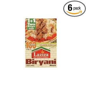 Laziza Biryani Masala, 100 Gram Boxes (Pack of 6)  Grocery 