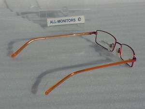 BELLAGIO/Kashiyama BI 48 Eyeglasses Frame 49 18 135 Red  