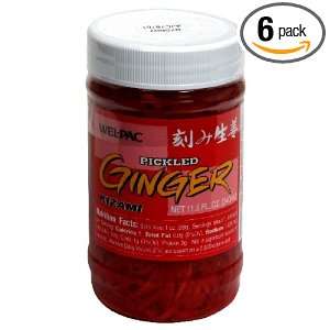 Wel Pac Pickled Kizami Ginger, 11.5 Ounce (Pack of 6)  