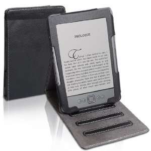Black Executive Book Stand Case For The All New  Kindle 4   6 6 