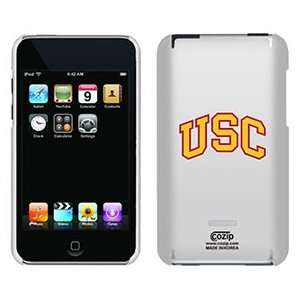  USC yellow with red border arc on iPod Touch 2G 3G CoZip 