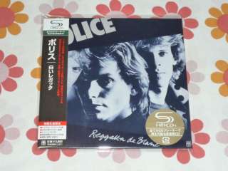 POLICE reggatta de blanc Japan MINI LP SHM CD  