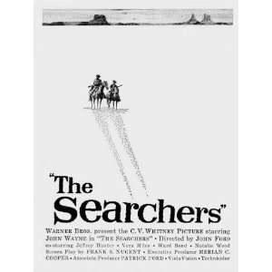  The Searchers Movie Poster (11 x 17 Inches   28cm x 44cm 