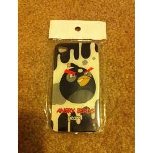  Angry Birds Case for iPhone 4 black bird 