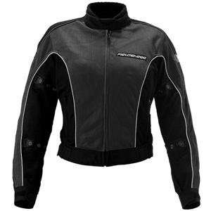   Fieldsheer Womens Breeze Mesh Jacket   Small/Black/Grey Automotive