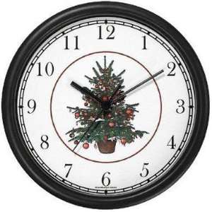  Christmas Tree (JP6) Christmas or Winter Theme Wall Clock 