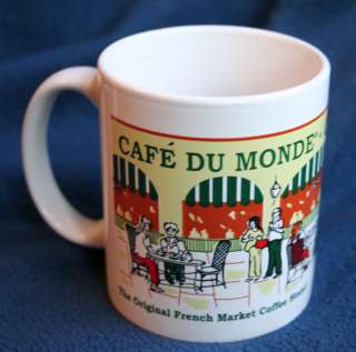 CAFE DU MONDE Coffee Shop Mug Cup New Orleans Louisiana  