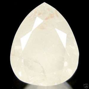 54 CT FANCY MILKY WHITE PEAR NATURAL DIAMOND  