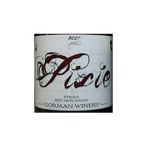  2007 Gorman Winery The Pixie 750ml Grocery & Gourmet Food