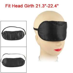  Rosallini Black Portable Eye Cover Mask w Stretchy Strap 
