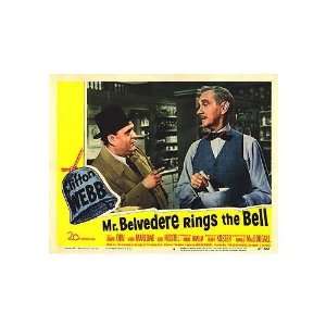Mr. Belvedere Rings the Bell Original Movie Poster, 14 x 11 (1951 