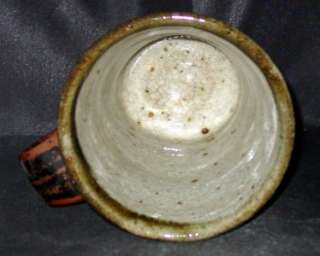NEW   MINT Shirley Johnson Mingei Pottery Coffee Mug Tea Cup   Warren 