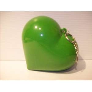  Big Green Heart Keychain 