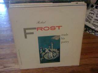 Robert Frost Reads His Poetry vinyl LP CAEDMON 1957  