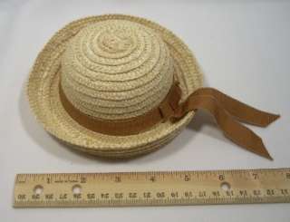 Wicker Country Doll Making Sun Bonnet Hat Crafts  