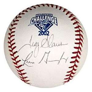 Luis Gonzalez Signed Baseball   & Troy Glaus 2002 Big League Challenge 
