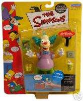Simpsons Krusty The Clown Figure WOS MOC Series 1 RARE  