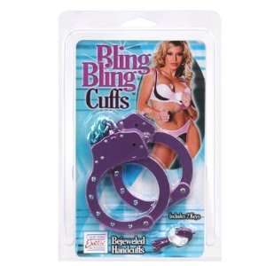  Bling Bling Cuffs   Purple