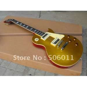  whole   new arrival gold electric guitar goldtop standard 