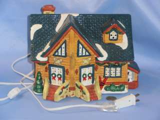   Best Christmas in the Rockies Illuminated Collectible village house