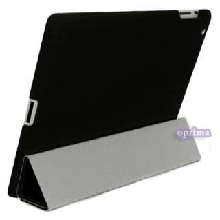 Magnetic Protector Smart Cover Case Bag for iPad 2 Tablet With Hard 