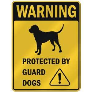  WARNING  BLOODHOUND PROTECTED BY GUARD DOGS  PARKING 