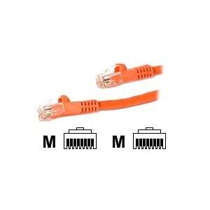   Orange Snagless RJ45 UTP Cat 5e Patch Cable   15 Feet (45PATCH15OR
