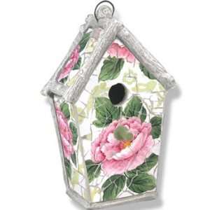  Pink Big Peony Birdhouse