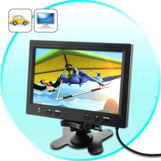 Inch LCD Monitor for In Car Headrest or Stand  